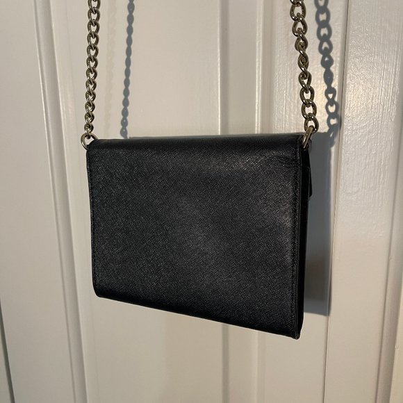 Kate Spade Cedar Street Monday Black Crossbody Wallet Purse - Picture 3 of 4